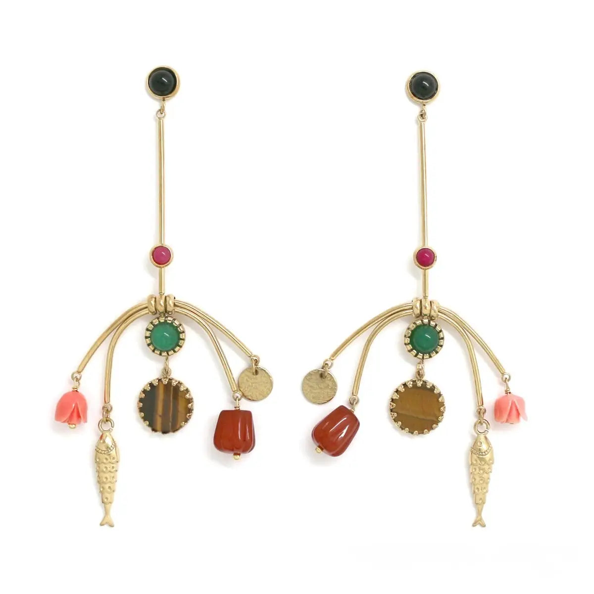 Fish Museum Earring