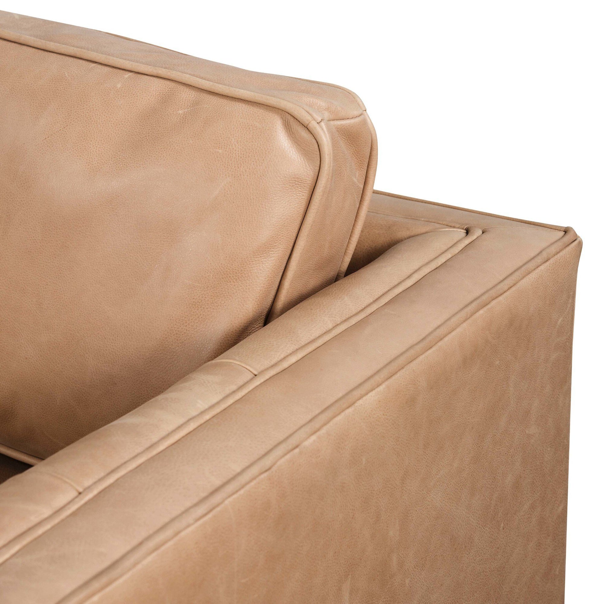 Leather Chaise
