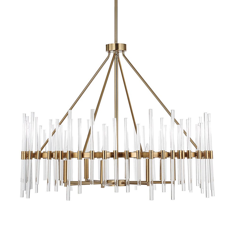 Crystal Stick Chandelier