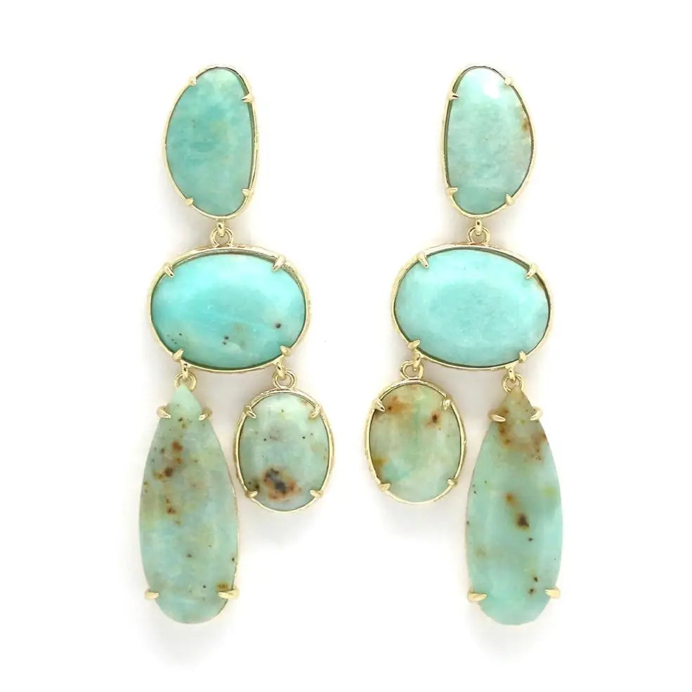 Aquamarine Earring
