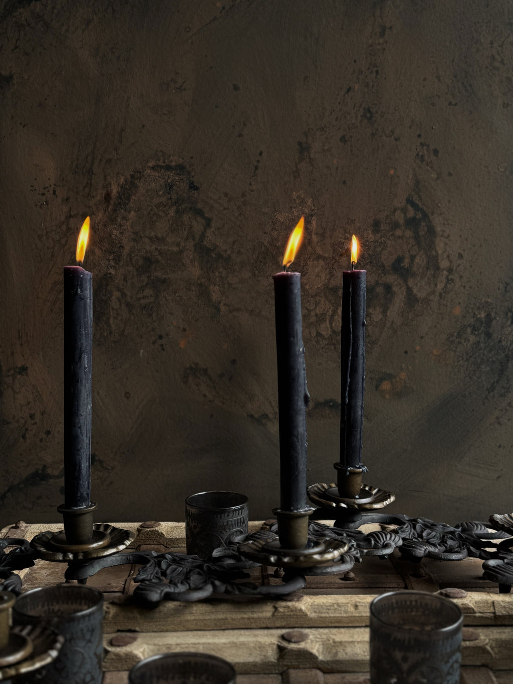 Iron Candelabra Garland