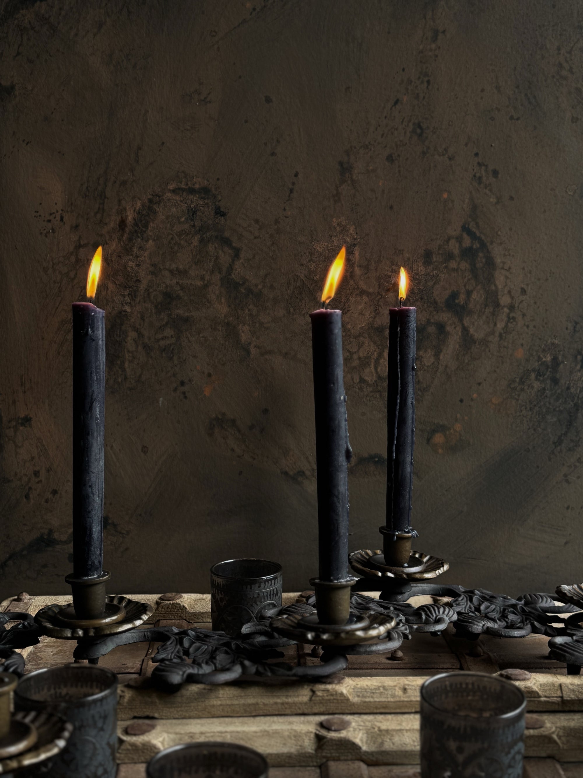 Iron Candelabra Garland