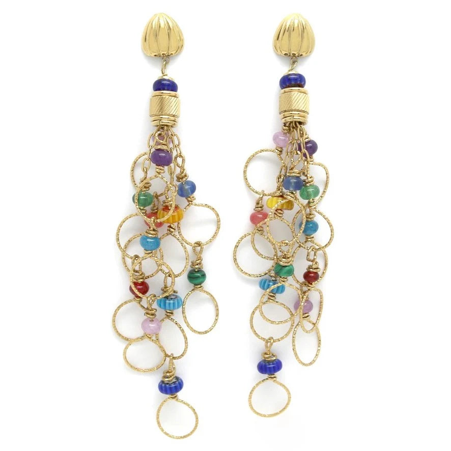 Bead Mobile Earring