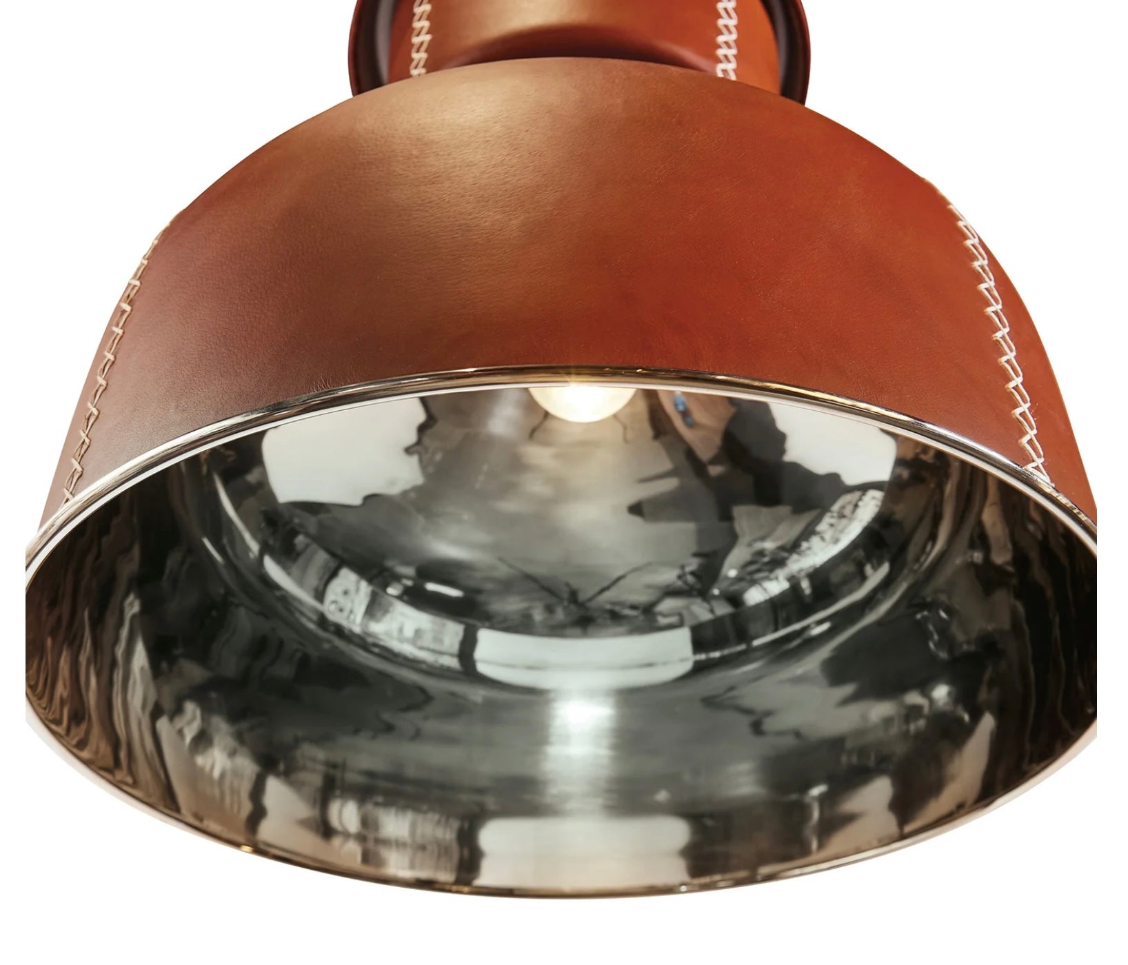 Leather Drum Light