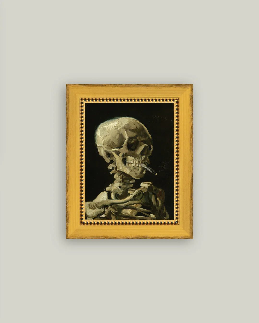 Skull With Cigarette