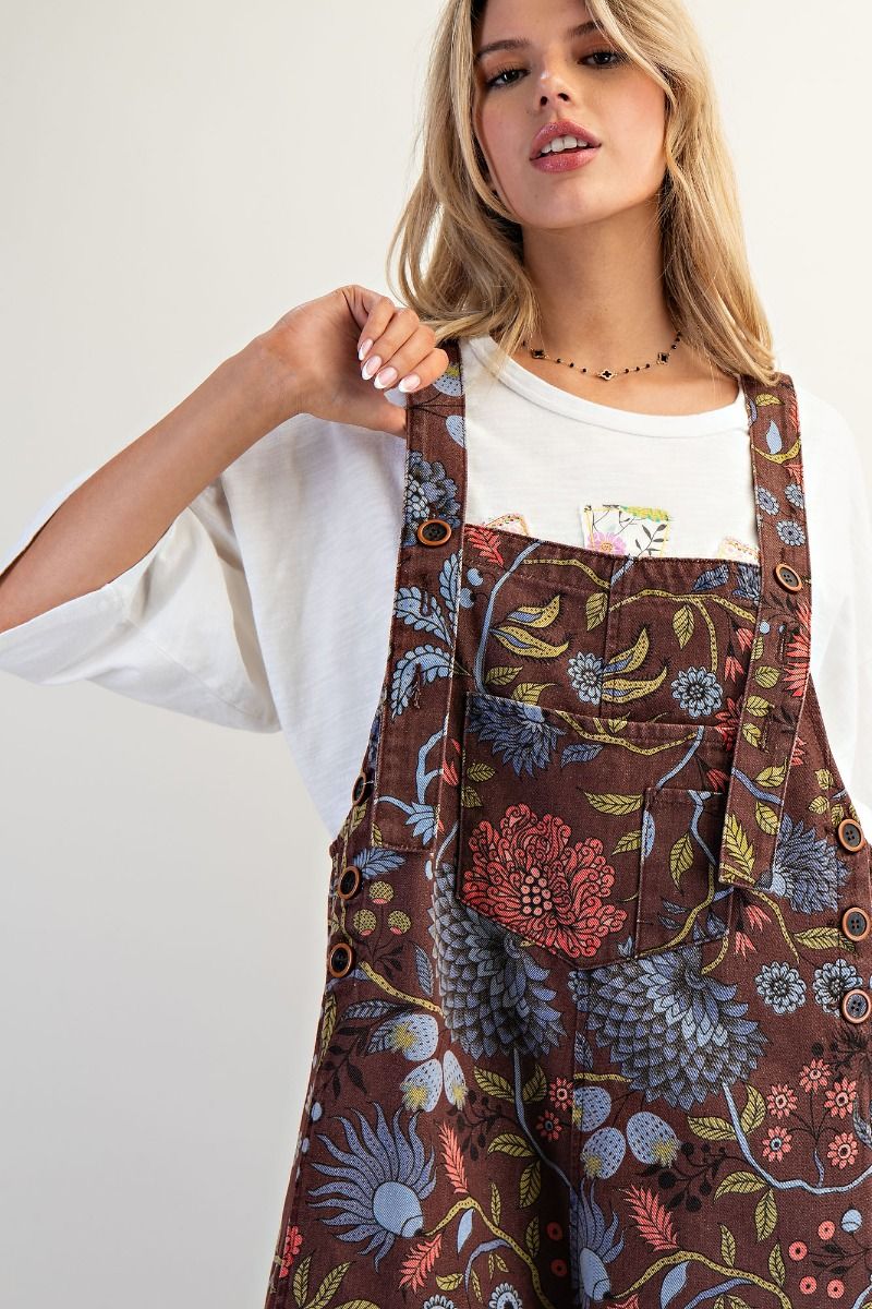 Floral Overall