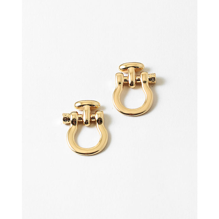 Horsebit Earring
