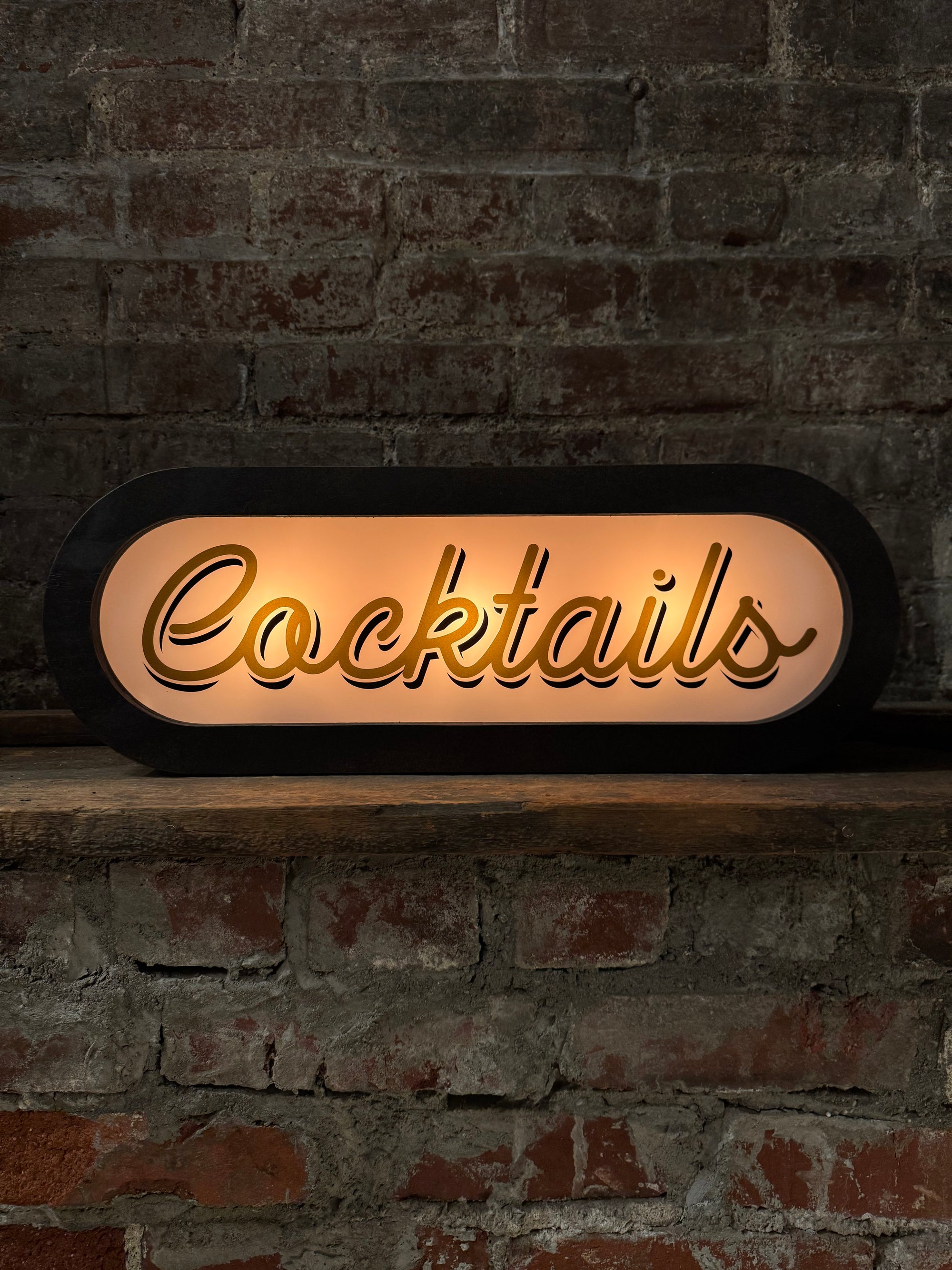 Cocktails Sign