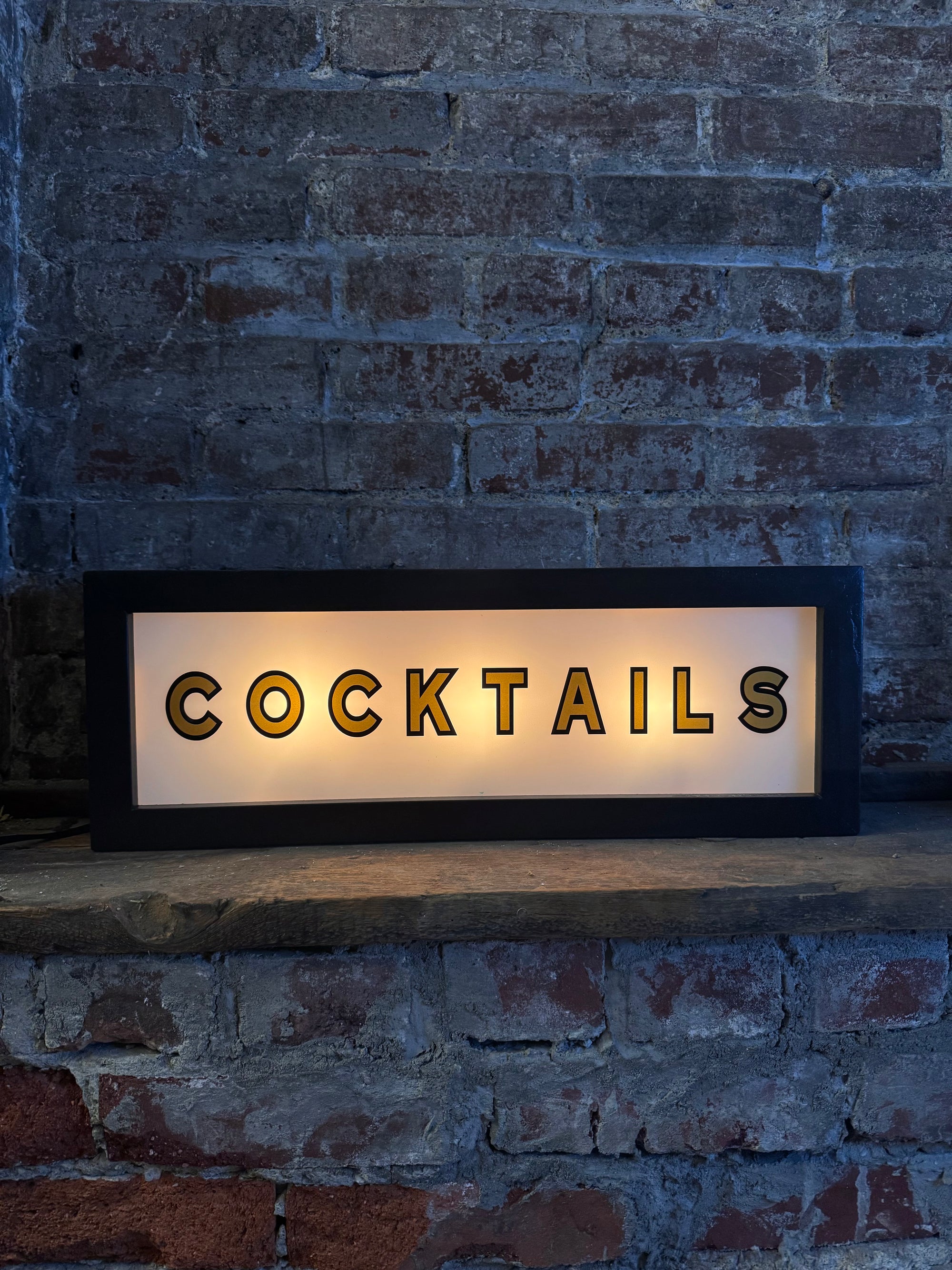 Cocktails Sign