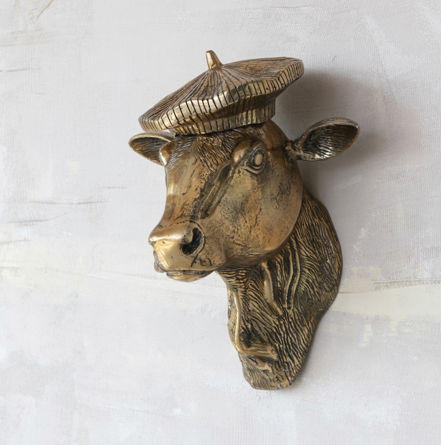 Beret Cow Head