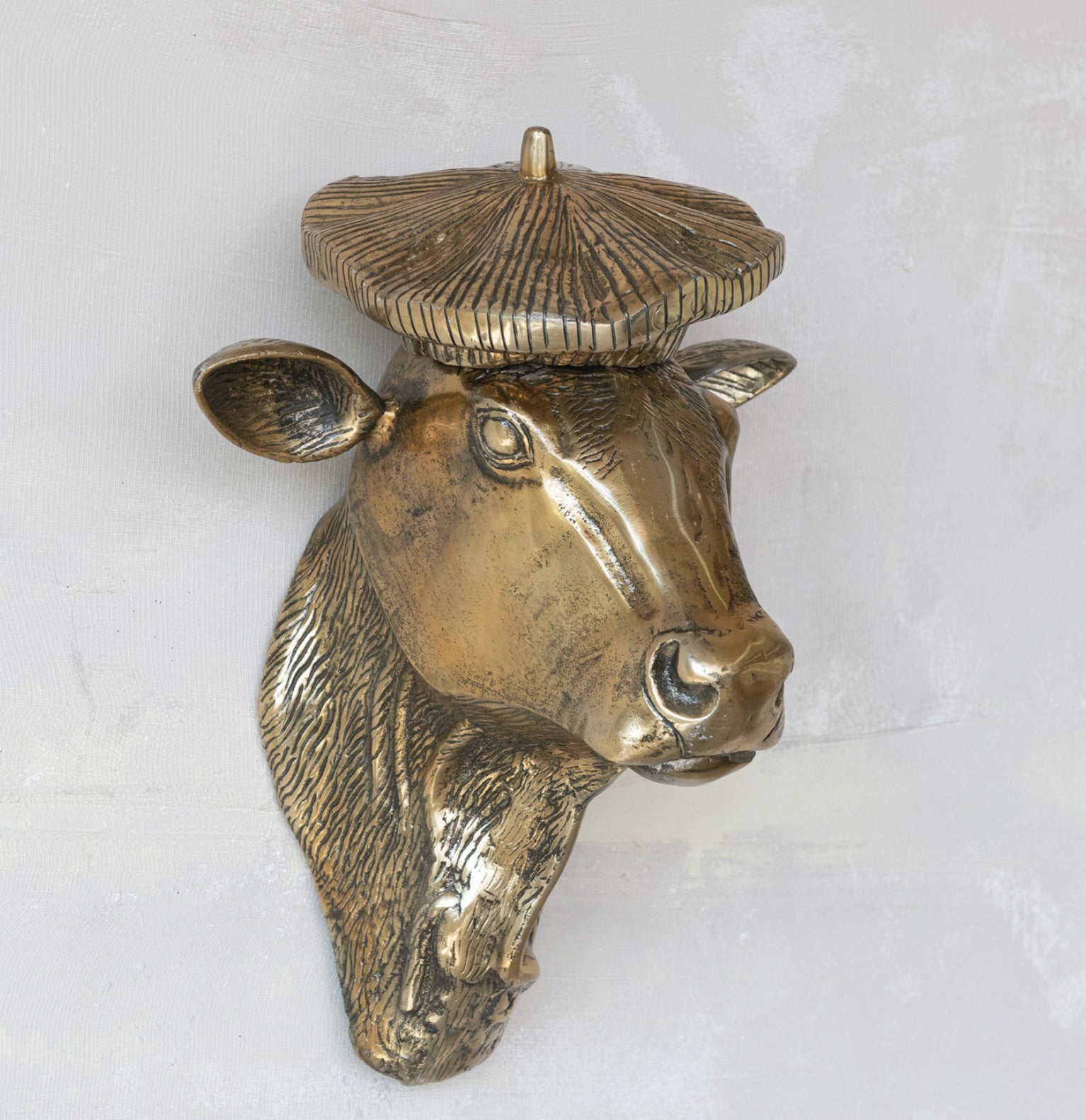 Beret Cow Head