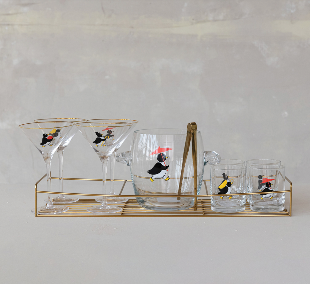 PENGUIN GLASS SET
