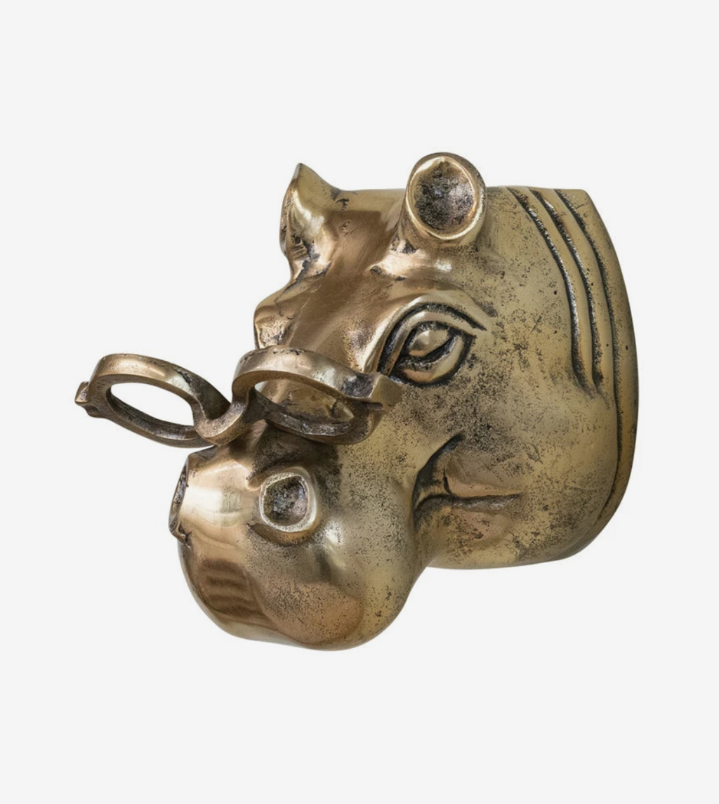 Hippo Glasses Head