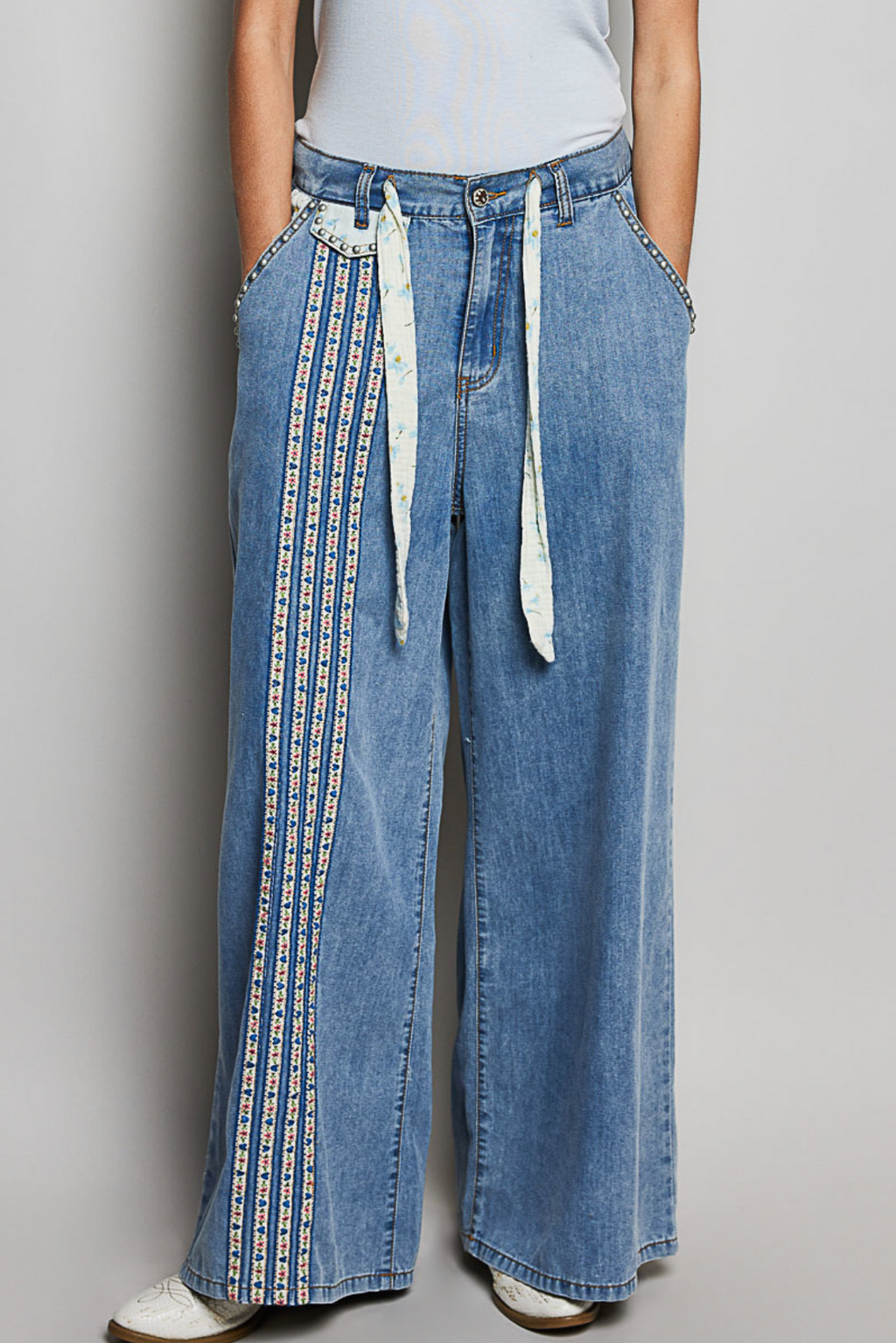 Studded Denim