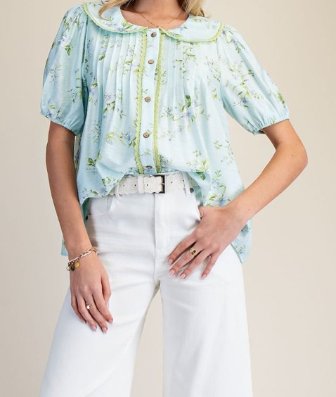 LEJA SHORT SLEEVE TOP