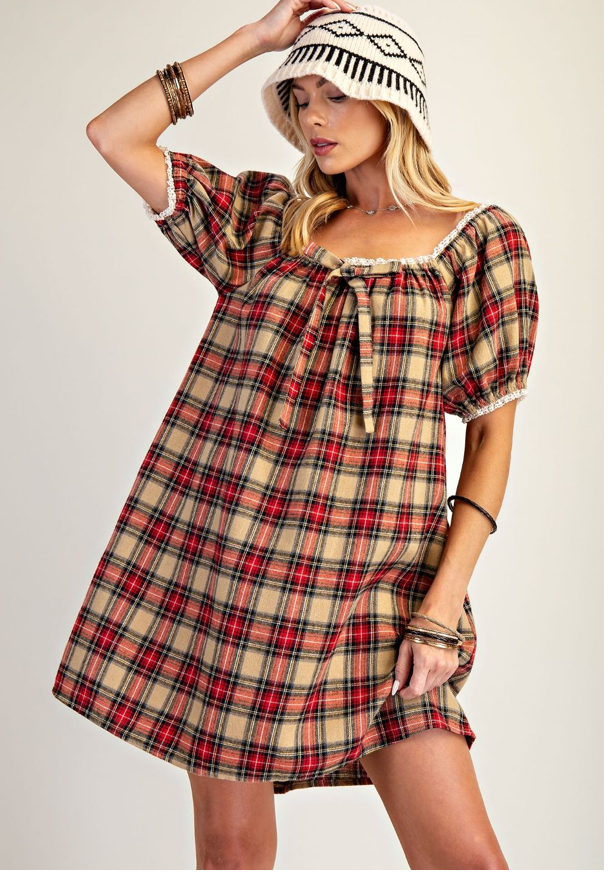 Plaid Day Dress