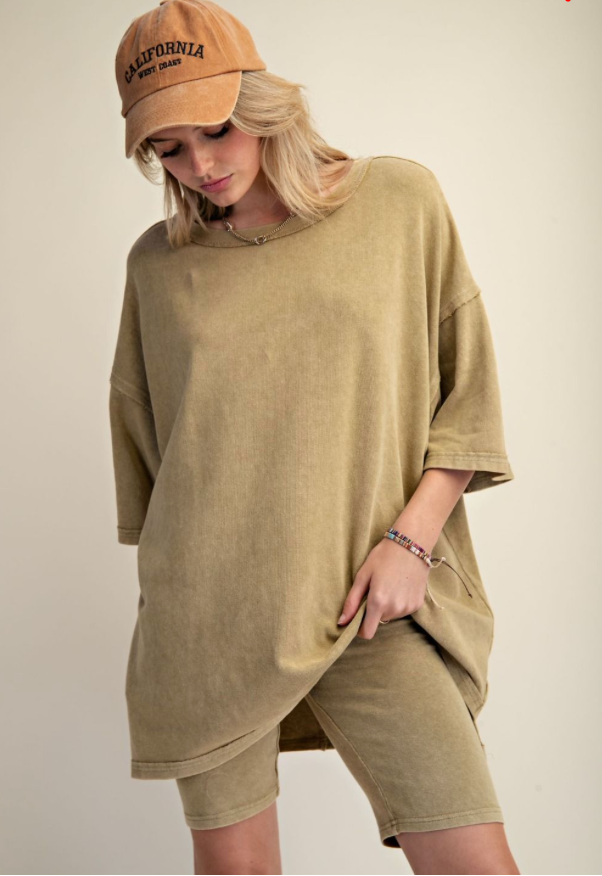 Terry Knit Tee