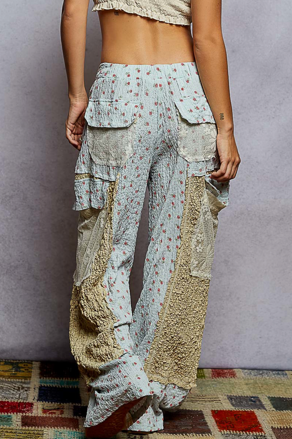 Floral Lace Pants
