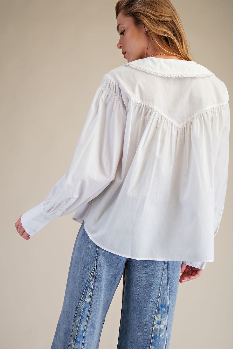 Poplin Top